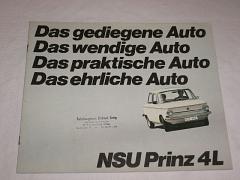 NSU Prinz  4L - prospekt