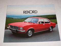 Opel Rekord - prospekt