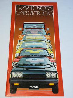 Toyota - 1979 cars a trucks - prospekt