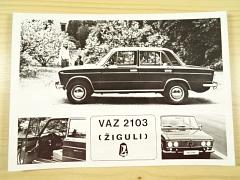 VAZ 2103 Žiguli - Mototechna - fotografie + popis