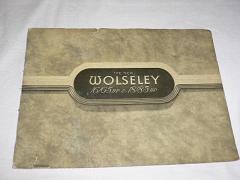 Wolseley 16/65 H.P. a 18/85 H.P. - 1945 - prospekt