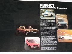 Peugeot - program - 1976 - prospekt
