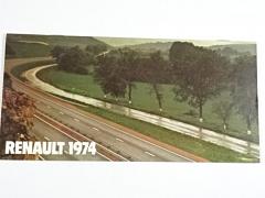Renault 1974 - prospekt