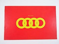 Audi - Made in Germany - Auto union - prospekt - Audi 60, 80 L, 80 Variant, Super 90