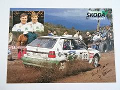 Škoda Felicia - Škoda Motorsport - fotografie s popisem - tisk - 1995