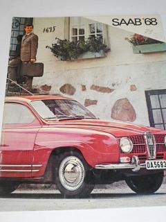 SAAB 1968  - prospekt