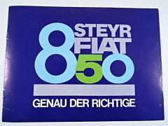 Steyr Fiat 850 - prospekt - 1965