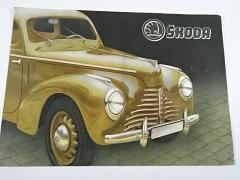 Škoda 1101 - Tudor - prospekt - Nový model Škoda 1101