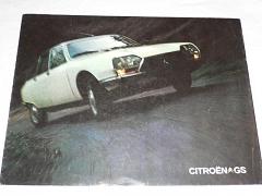 Citroën GS - 1971 - prospekt