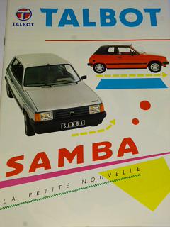 Talbot Samba - prospekt - 1982