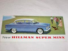 New Hillman Super Minx - prospekt