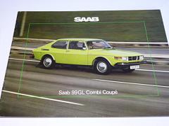 SAAB 99 GL Combi Coupé - 1975 - prospekt