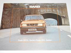 SAAB 99 GL Sedan - SAAB 99 L Sedan - 1975 - prospekt