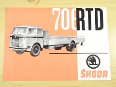 Škoda 706 RTD - prospekt - 1965