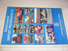 British Leyland - Import-Programm 1973 - prospekt