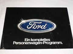 Ford - 1976 - Ein komplettes Personenwagen-Programm - prospekt