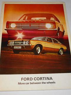 Ford Cortina - New Cortina, XL, GXL, GT, estate cars, options and Accessories - prospekt