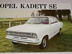 Opel Kadett SE - prospekt