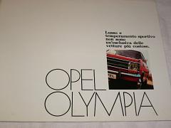 Opel Olympia - prospekt