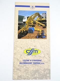 CSM - Cestné a stavebné mechanizmy Tisovec - prospekt - UDS 114 R - Tatra 815, UDS 214, UDS 211, UDS 232, DH 214, DH 311, UPS 112, UOS 155 - T55A