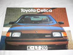 Toyota Celica - 1982 - prospekt