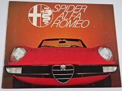 Alfa Romeo Spider - 1600/2000 - Pininfarina - prospekt