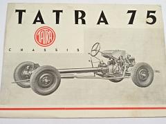 Tatra 75 - chassis - prospekt