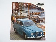 SAAB 1968 Kombiwagen V4 - prospekt