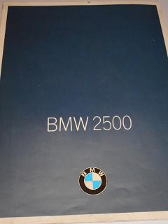 BMW 2500 - prospekt - 1968