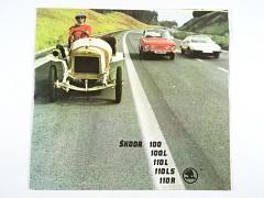 Škoda 100, 100 L, 110 L, 110 LS, 110 R - 1977 - prospekt - polsky