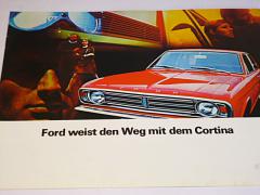 Ford Cortina - prospekt