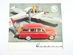Škoda Octavia combi - prospekt - Motokov