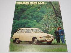 SAAB 95 V4 1969 - prospekt