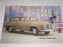 SAAB - 7-sitziger Kombiwagen - 1964 - prospekt