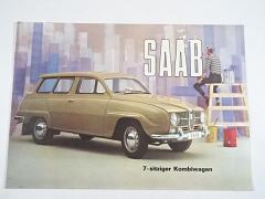 SAAB - 7-sitziger Kombiwagen - 1964 - prospekt