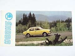 Škoda 105 - 120 - pohlednice - Motokov