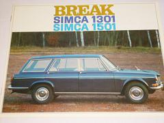 Simca Break 1301, 1501 - prospekt