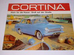 Ford Cortina - 1963 - prospekt