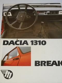 Dacia 1310 Break - 1989 - prospekt - Mototechna