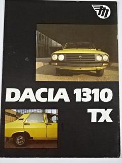 Dacia 1310 TX - 1989 - prospekt - Mototechna