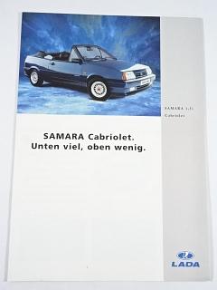 Lada Samara Cabriolet - prospekt - 1995