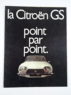 Citroën GS - prospekt