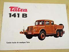 Tatra 141 - prospekt - Motokov - Camión tractor de remolques Tatra