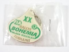 Rallye Bohemia Mladá Boleslav - jubilejní XX. ročník - Škoda - přívěsek na klíče - 1993