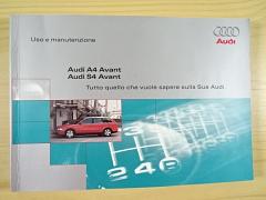 Audi A4 Avant - Audi S4 Avant - Uso e manutenzione - 1999