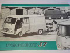 Peugeot J7 - 1973 - prospekt