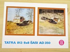 Tatra 813 8 x 8 šasi AD 350 - prospekt