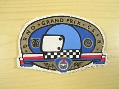 Brno - Grand Prix - ČSSR - nášivka