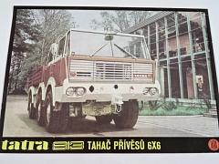 Tatra 813 tahač přívěsů 6x6 - prospekt