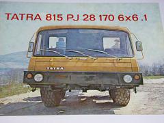 Tatra 815 PJ 28 170 6x6.1 - šasi - prospekt